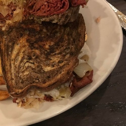 vegan ruben dish